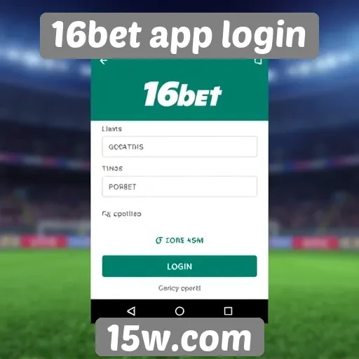 Guia de acesso ao login da 16bet app